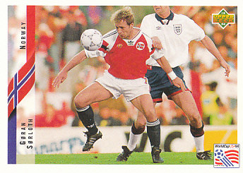 Goran Sorloth Norway Upper Deck World Cup 1994 Eng/Spa #116